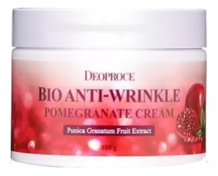 Антивозрастной крем для лица с экстрактом граната Whitening Anti-Wrinkle Pomegranate Cream 100мл