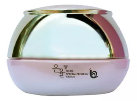 Антивозрастной крем для лица с муцином улитки Snail Special Program Cream 50мл