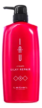 Аромакрем для укрепления волос шелковистой текстуры IAU Cream Silky Repair: Аромакрем 600мл