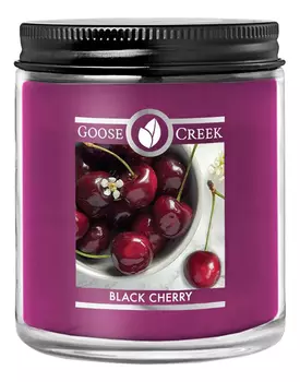 Ароматическая свеча Black Cherry (Черная вишня): свеча 198г