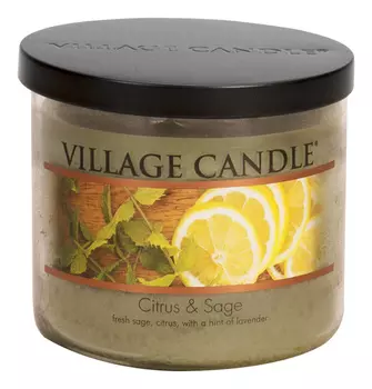Ароматическая свеча Citrus &amp; Sage: свеча 396г