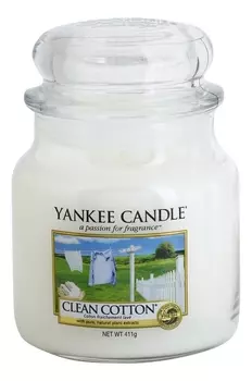 Ароматическая свеча Clean Cotton: Свеча 411г
