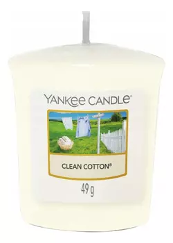 Ароматическая свеча Clean Cotton: Свеча 49г