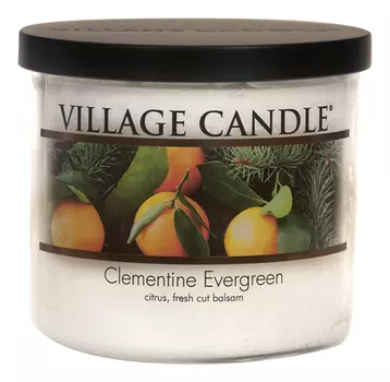 Ароматическая свеча Clementine Evergreen: свеча 396г