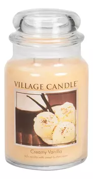 Ароматическая свеча Creamy Vanilla: свеча 602г