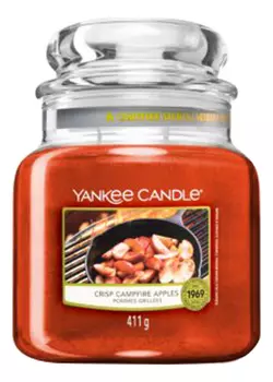 Ароматическая свеча Crisp Campfire Apple: свеча 411г
