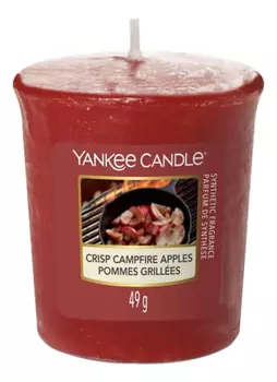 Ароматическая свеча Crisp Campfire Apple: свеча 49г