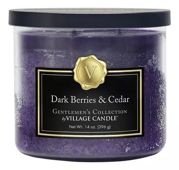 Ароматическая свеча Dark Berries &amp; Cedar: свеча 396г