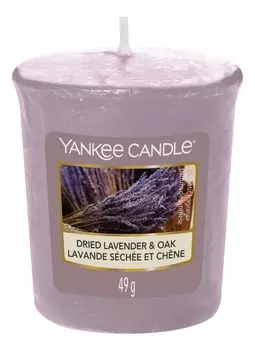 Ароматическая свеча Dried Lavender &amp; Oak: Свеча 49г