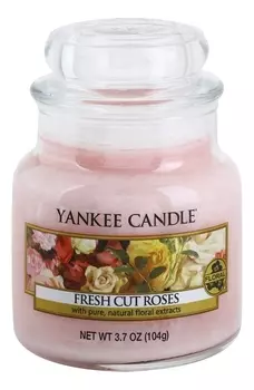 Ароматическая свеча Fresh Cut Roses: Свеча 104г