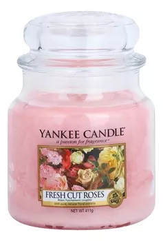 Ароматическая свеча Fresh Cut Roses: Свеча 411г