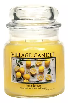 Ароматическая свеча Fresh Lemon: свеча 389г