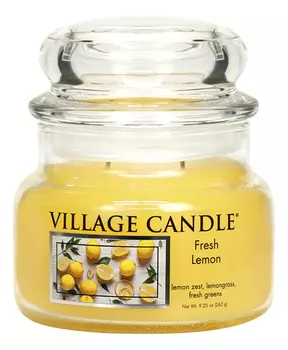 Ароматическая свеча Fresh Lemon: свеча 92г