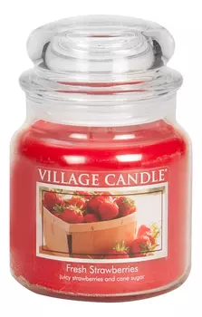 Ароматическая свеча Fresh Strawberries: свеча 389г