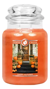 Ароматическая свеча Happy Autumn (Счастливая осень): свеча 680г