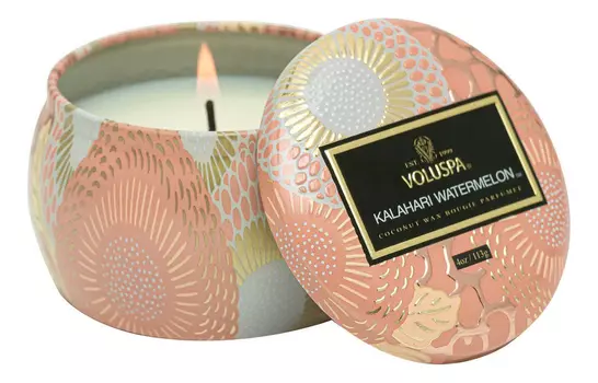 Ароматическая свеча Kalahari Watermelon (Калахарский арбуз): свеча 113г