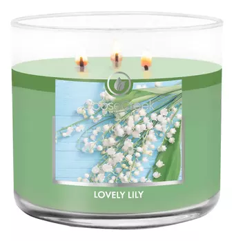 Ароматическая свеча Lovely Lily (Прекрасная лилия): свеча 411г