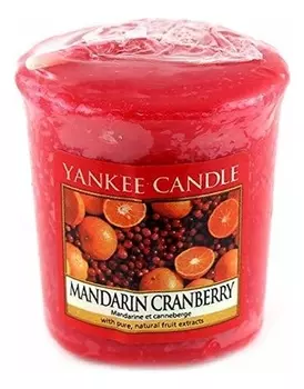 Ароматическая свеча Mandarin Cranberry: Свеча 49г