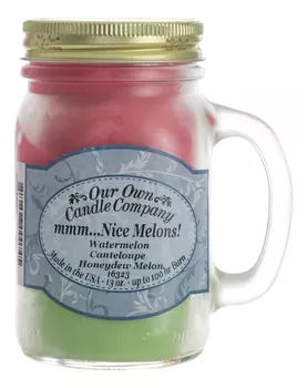 Ароматическая свеча Melon Triple: Свеча 370г