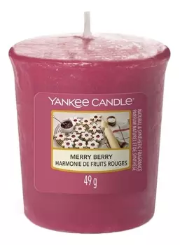 Ароматическая свеча Merry Berry: свеча 49г