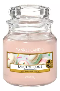 Ароматическая свеча Rainbow Cookie: Свеча 104г