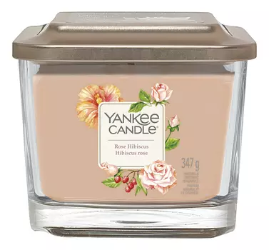 Ароматическая свеча Rose Hibiscus: свеча 347г