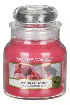 Ароматическая свеча Roseberry Sorbet: Свеча 104г