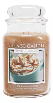 Ароматическая свеча Salted Caramel Latte: свеча 602г