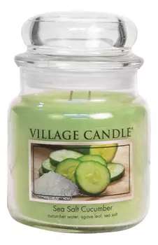 Ароматическая свеча Sea Salt Cucumber: свеча 389г