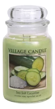 Ароматическая свеча Sea Salt Cucumber: свеча 602г