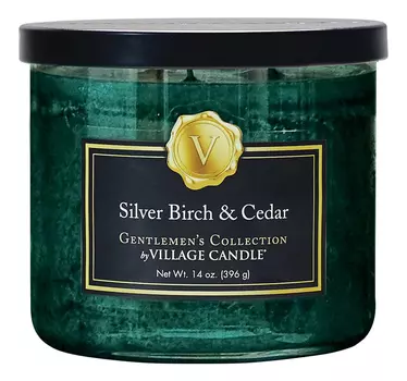 Ароматическая свеча Silver Birch &amp; Cedar: свеча 396г