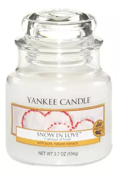 Ароматическая свеча Snow In Love: Свеча 104г