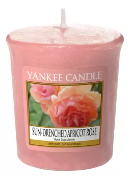 Ароматическая свеча Sun-Drenched Apricot Rose: Свеча 49г