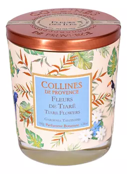 Ароматическая свеча Tiare Flower (цветок тиаре): свеча 180г