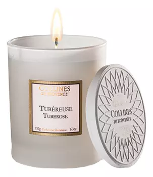 Ароматическая свеча Tuberose 180г (тубероза)