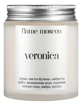 Ароматическая свеча в матовом стекле Veronica 110г