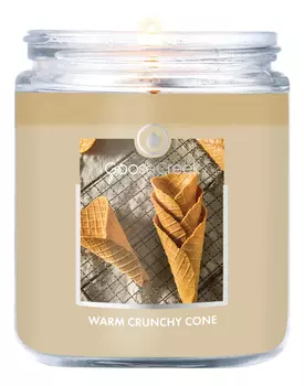 Ароматическая свеча Warm Crunchy Cone (Теплый хрустящий конус): свеча 198г