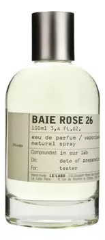 Baie Rose 26 Chicago: парфюмерная вода 100мл