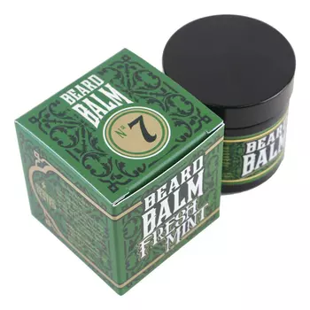 Бальзам для бороды Бодрящая мята No7 Beard Balm Fresh Mint 60мл