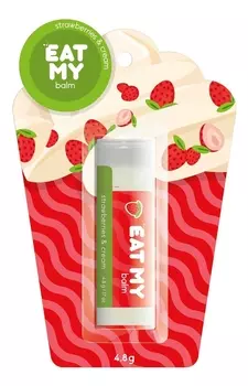 Бальзам для губ Balm Strawberries &amp; Cream 4,8г