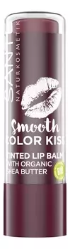 Бальзам для губ Smooth Color Kiss 4,5мл: 03 Soft Plum