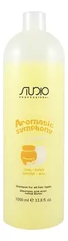 Бальзам для всех типов волос Молоко и мед Studio Aromatic Symphony 1000мл: Бальзам 1000мл