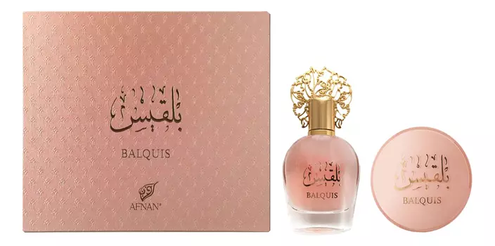 Balquis: набор (п/вода 50мл + твердые духи 50г)