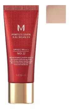 BB крем для лица M Perfect Cover Cream EX SPF42 PA+++ 20мл: 22 Cool Sand