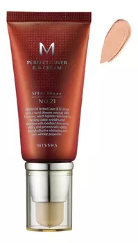 BB крем для лица M Perfect Cover BB Cream SPF42 PA+++ 50мл: 21 Light Beige