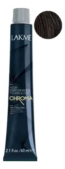 Безаммиачная крем-краска для волос Chroma Ammonia Free Permanent Hair Color 60мл: 5-00 Светлый шатен