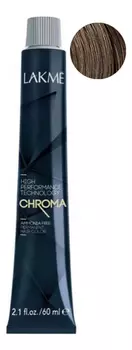 Безаммиачная крем-краска для волос Chroma Ammonia Free Permanent Hair Color 60мл: 7-17 Средний холодный пепельный блондин