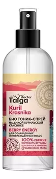 Био тоник-спрей для ослабленных и поврежденных волос Doctor Taiga Kuril Krasnika 170мл