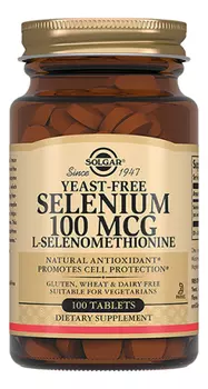 Биодобавка Селен Selenium 100 таблеток
