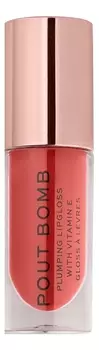 Блеск для губ Pout Bomb Plumping Gloss: Peachy